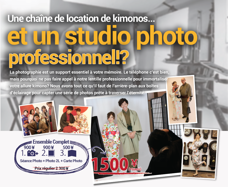 Studio Photo Kimono