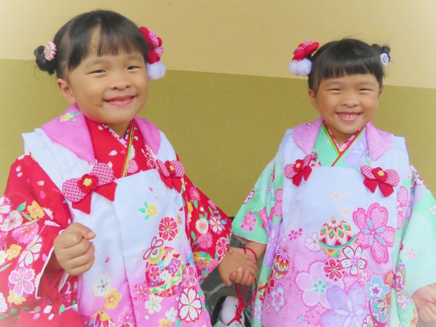 日本庆祝孩子成长的 七五三 京都和服租赁wargo