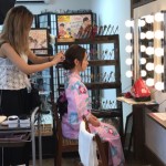 Match Your Kimono Looks With Our Hairdo Service!
