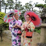 Take Photos in Kimono While Visiting Shinkeien Kurashiki!