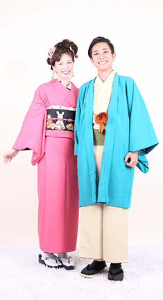Couples♥Forfait Kimono Mamechiyo Modern