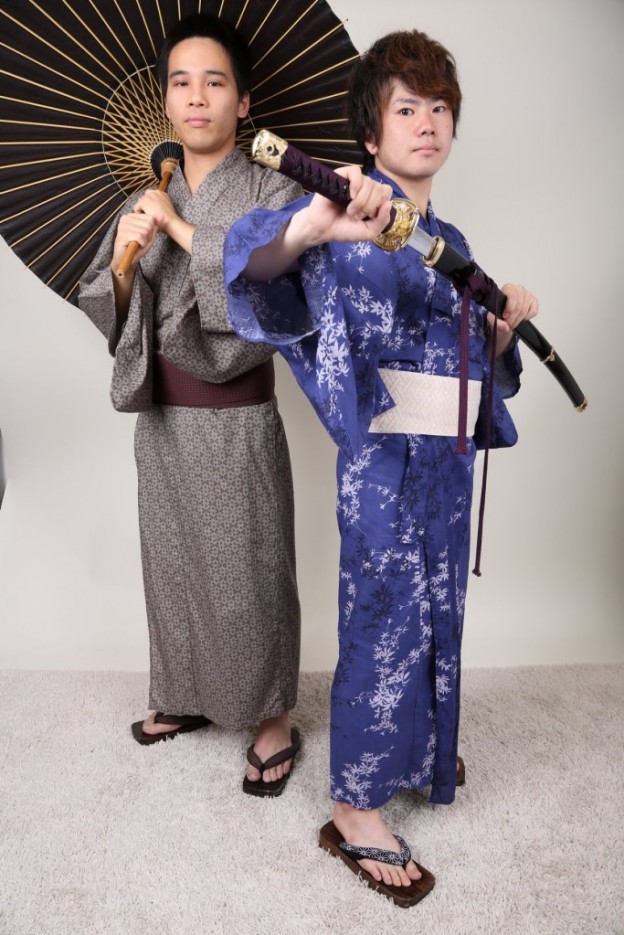  Kimono  dan Yukata  untuk Pria  Tersedia Kyoto Kimono  