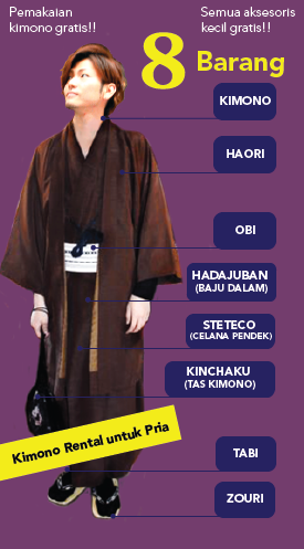 Kimono Rental for Men