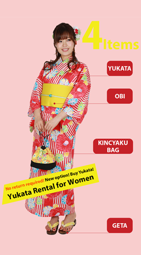 Yukata Rental for Women