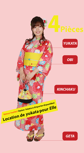 Yukata Rental for Women