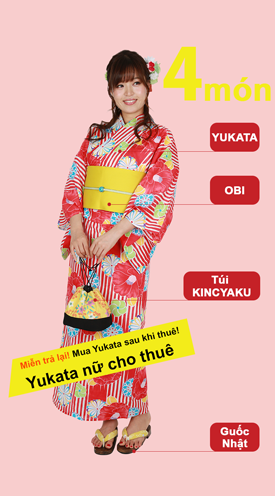 Yukata cho Nữ