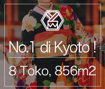 Kyoto's No.1!! 8 stores, 865m2