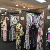Some many kimonos and yukatas at Wargo!