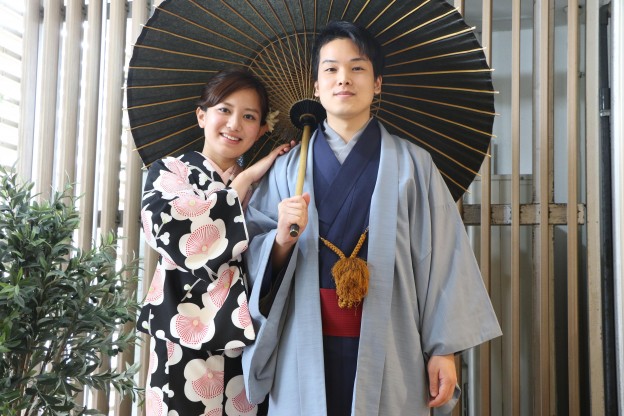 ชุดกิโมโนผู้ชายรวมเสื้อHaori