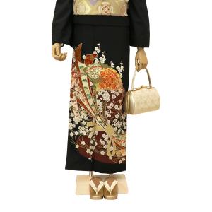 熨斗目に扇面