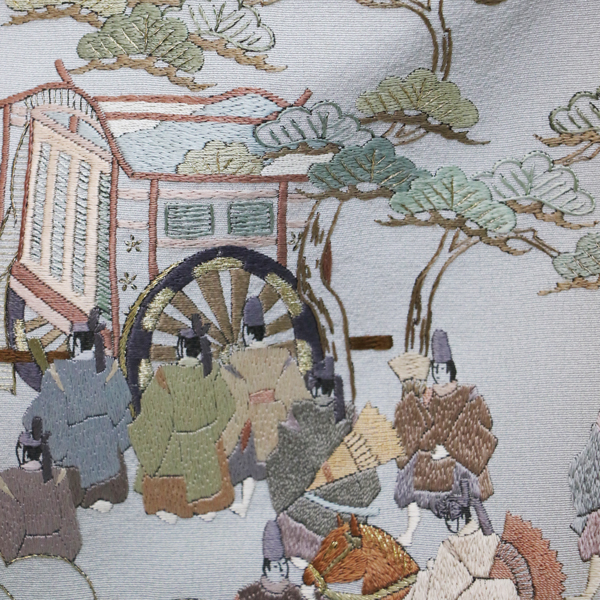 蘇州刺繍画 兼六園兼六園 - 絵画/タペストリ