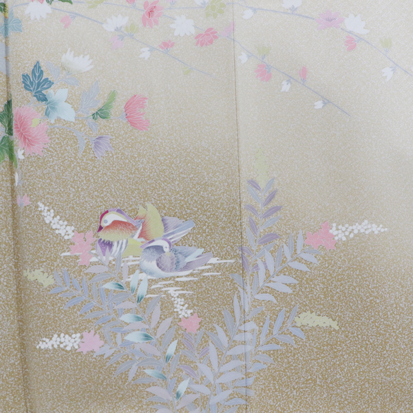菊とおしどり