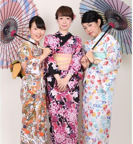 Types of yukata