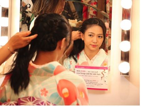 Kimono Hair In Japan