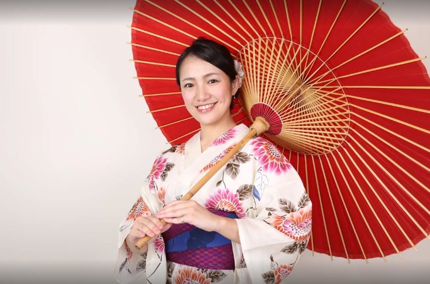 Kimono fashion, symbol of japan