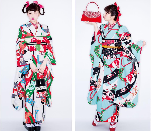 Type of Furisode kimono