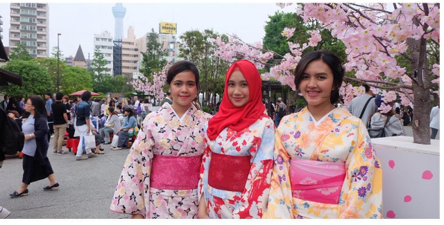traditional kimono in modern days