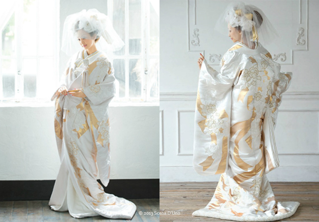 Wedding kimono